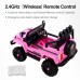 12V Electric Kids Ride On Jeep Street King Truck with Wheels Suspension